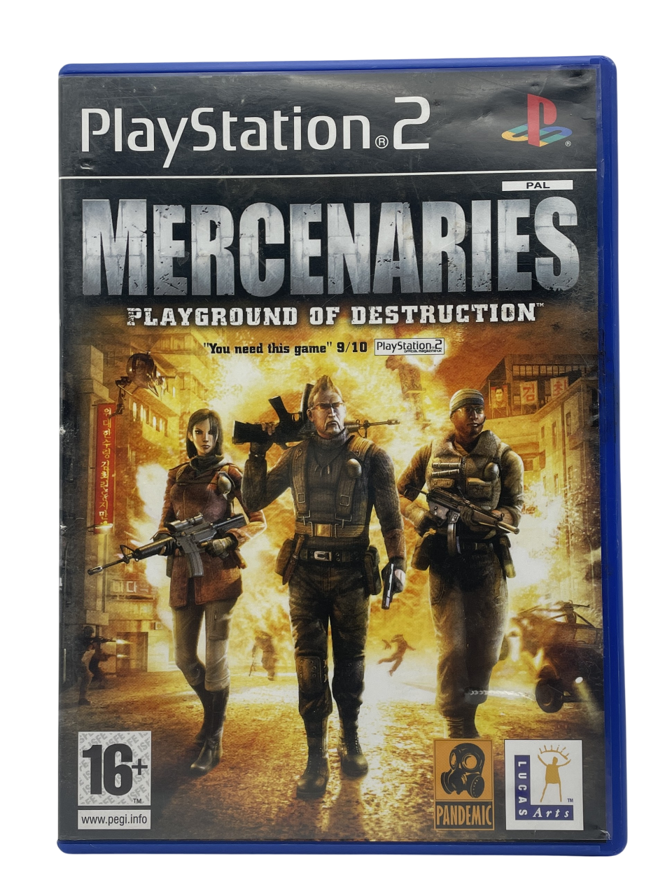 Mercenaries - Playstation 2 spill (PS2)