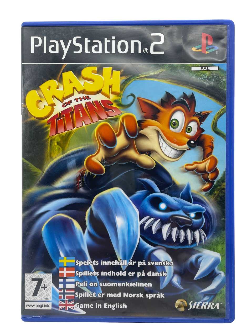 Crash of The Titans - Playstation 2 spill (PS2)