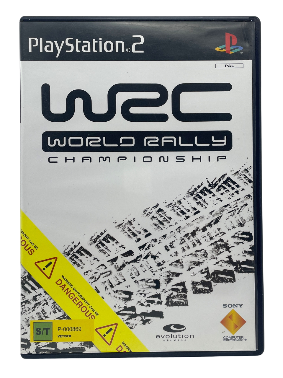 World Rally Championship - Playstation 2 spill (PS2)