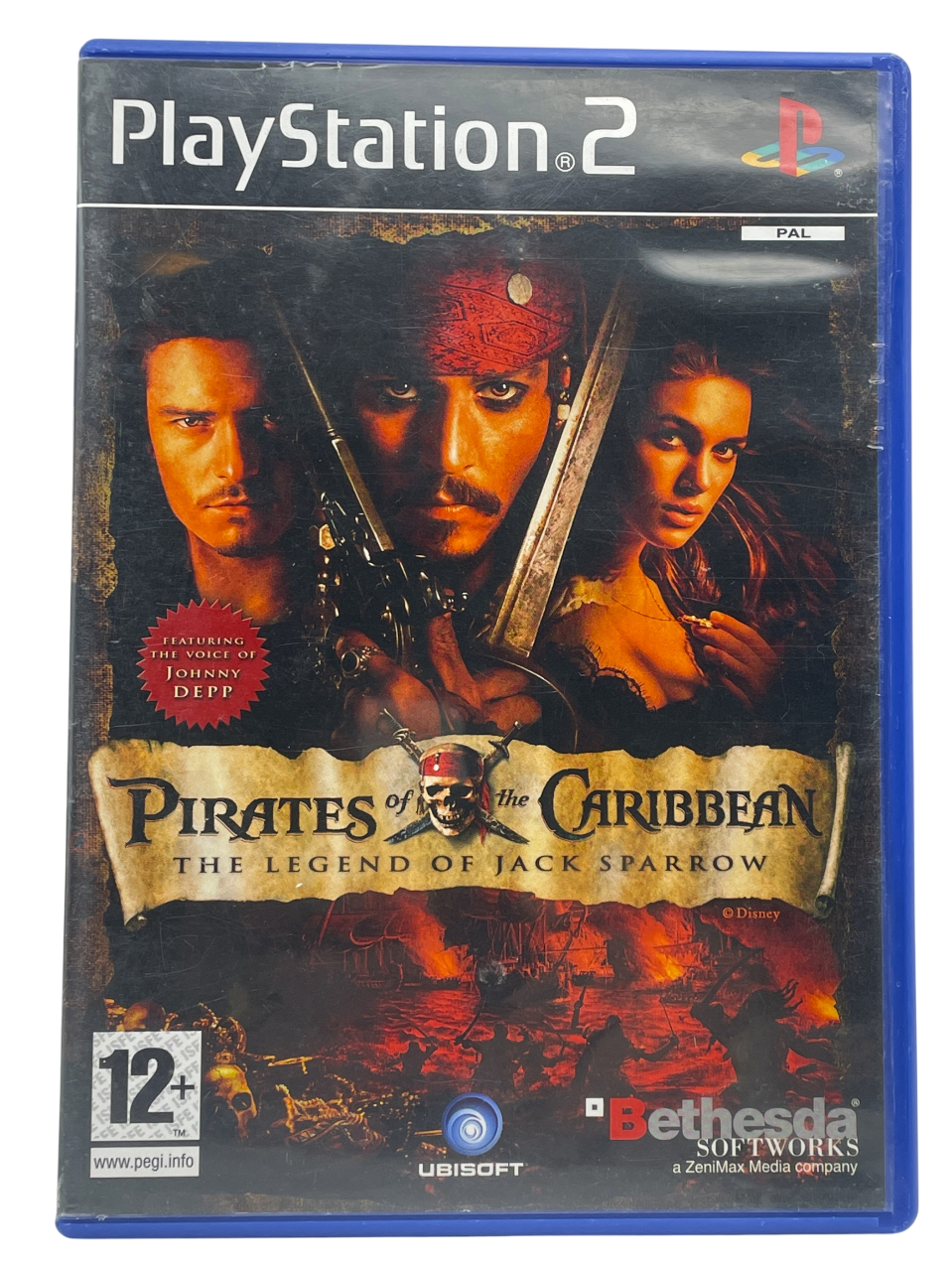 Pirates of The Caribbean The Legend of Jack Sparrow - Playstation 2 spill (PS2)