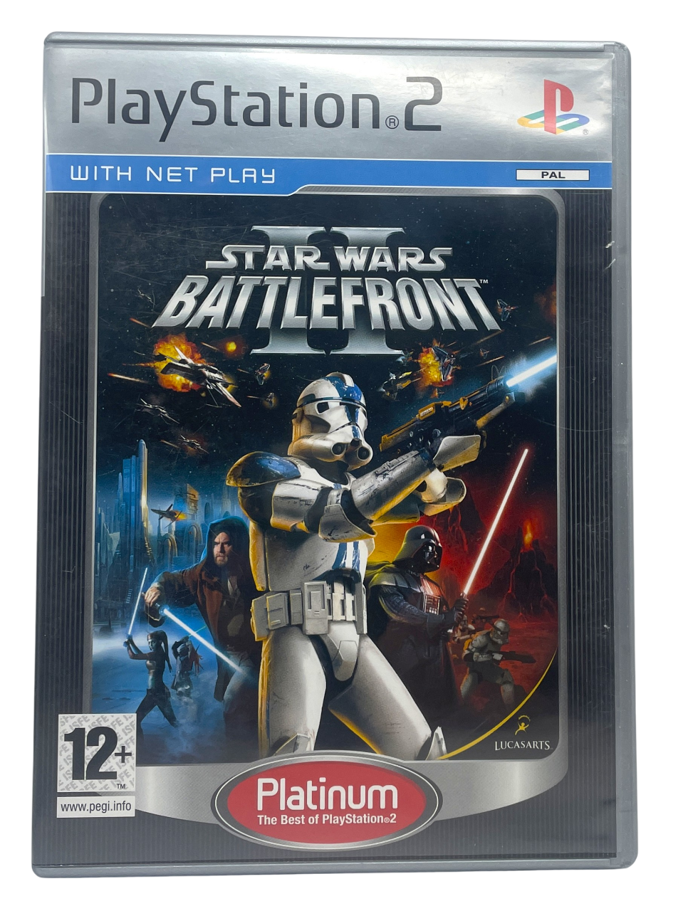 Star Wars Battlefront II (platinum) - Playstation 2 spill (PS2)