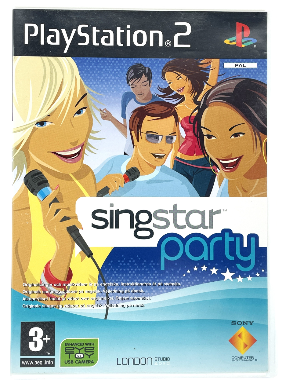 SingStar Party - Playstation 2 spill (PS2)