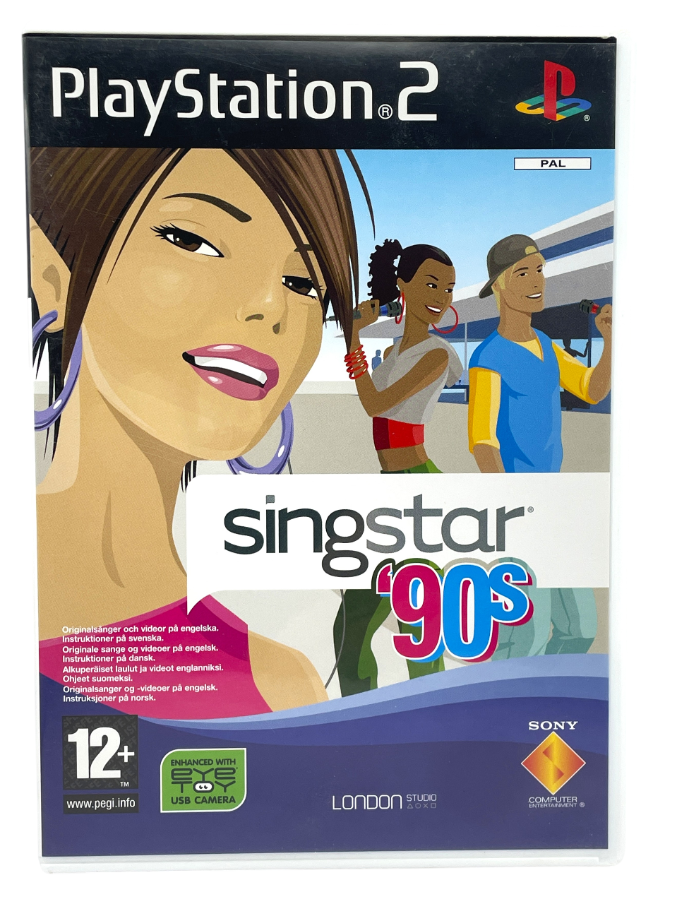 SingStar 90s - Playstation 2 spill (PS2)
