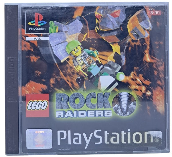 Coverbilde av Lego rock Raiders - Playstation 1 spill (PS1)