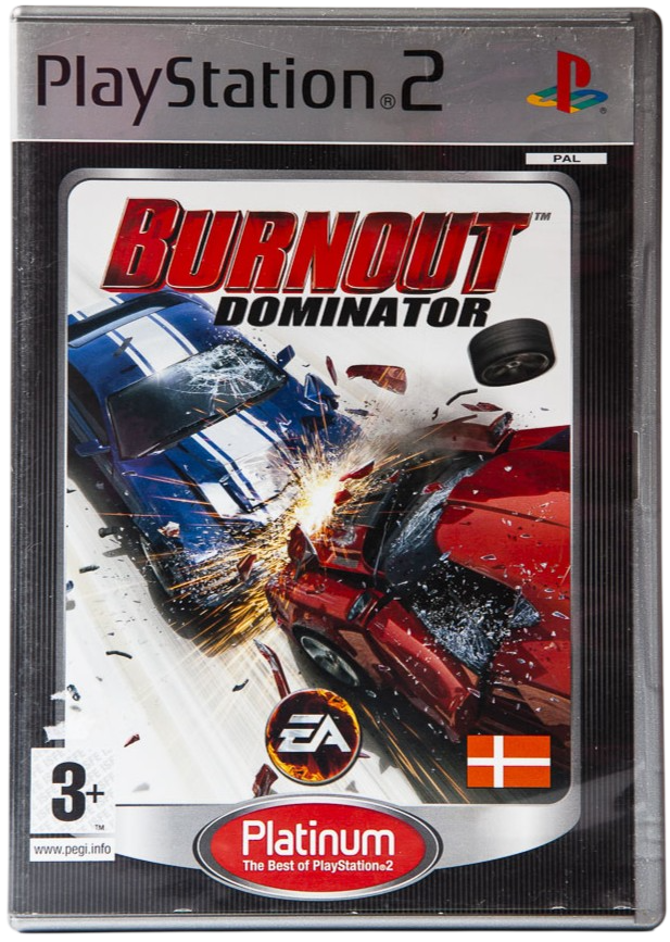 Burnout - Dominator (Platinum) - Playstation 2 spill (PS2)