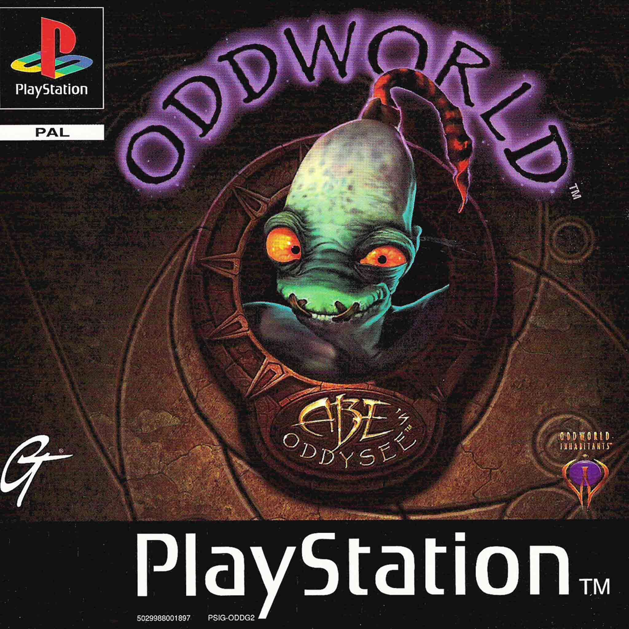 Bilde av Oddworld: Abe`s oddyssee - Playstation 1 spill (PS1)