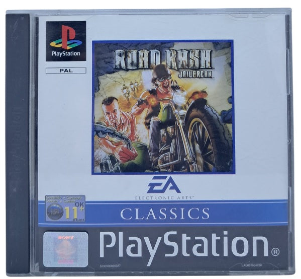 Coverbilde av Road Rash: Jailbreak (classics) - Playstation 1 spill (PS1)