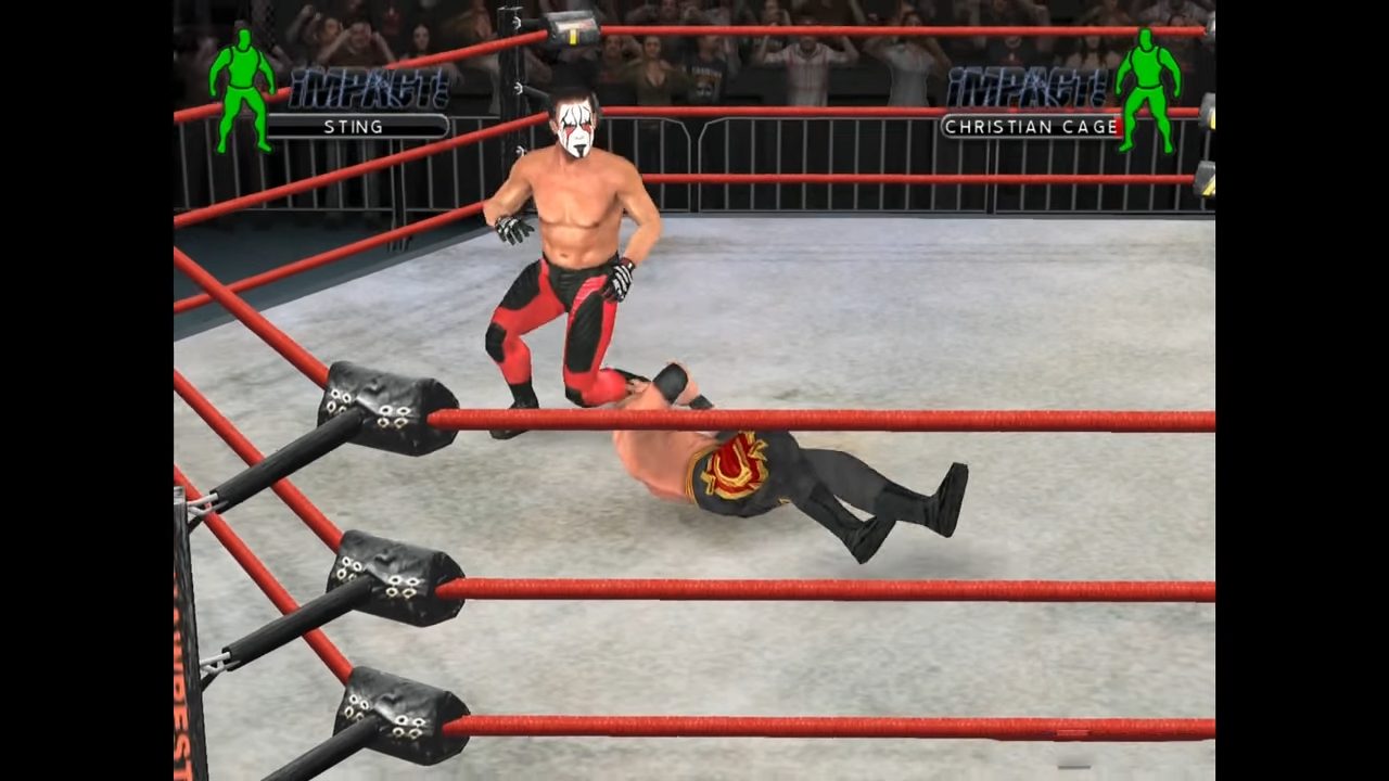 TNA iMPACT! Total Nonstop Action Wrestling - Playstation 2 spill (PS2)