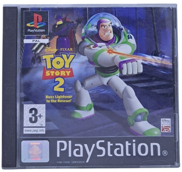 Toy Story Playstation spill (PS1) God Disk-Cover-Manual