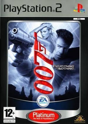 007: everything or nothing (platinum) - Playstation 2 spill (ps2)