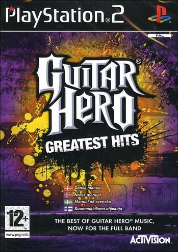 Guitar hero: greatest hits - Playstation 2 spill (ps2)