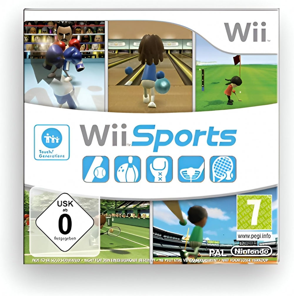Wii sports (papp cover) - Nintendo wii spill