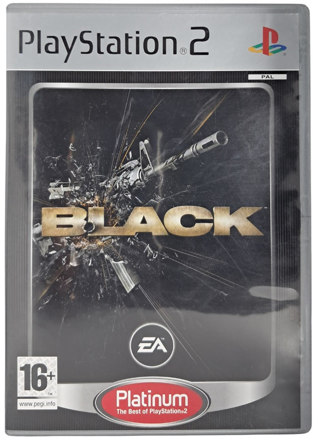 Black (Platinum) - Playstation 2 spill (PS2)