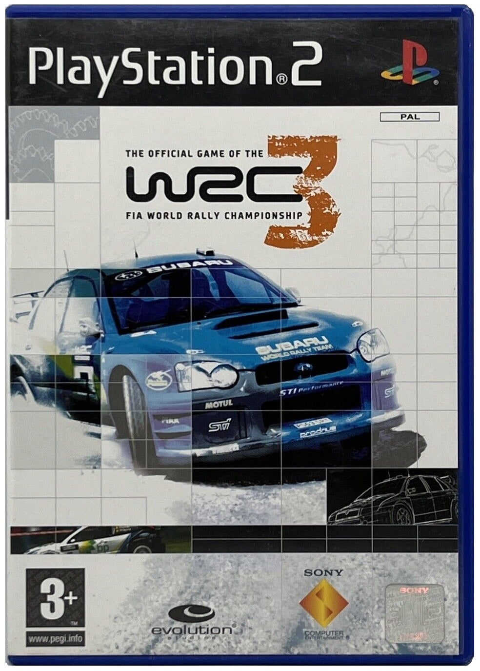 Bilde av WRC World Rally championship 3 - Playstation 2 spill (PS2)