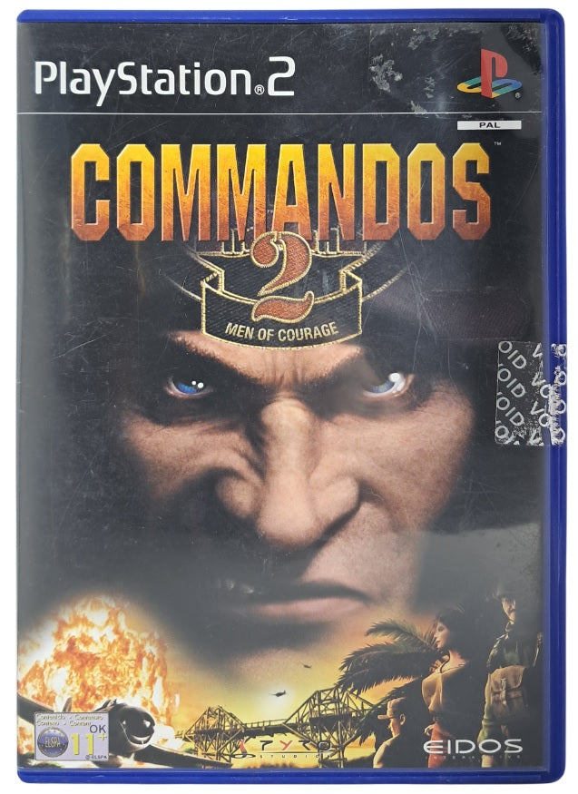 Commandos 2: Men of Courage - Playstation 2 spill (PS2)