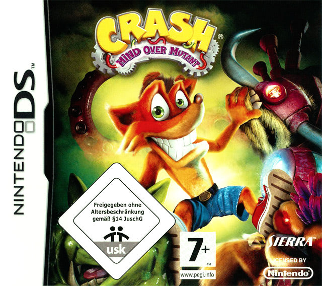Coverbilde av Crash - Mind over mutant - Nintendo DS spill