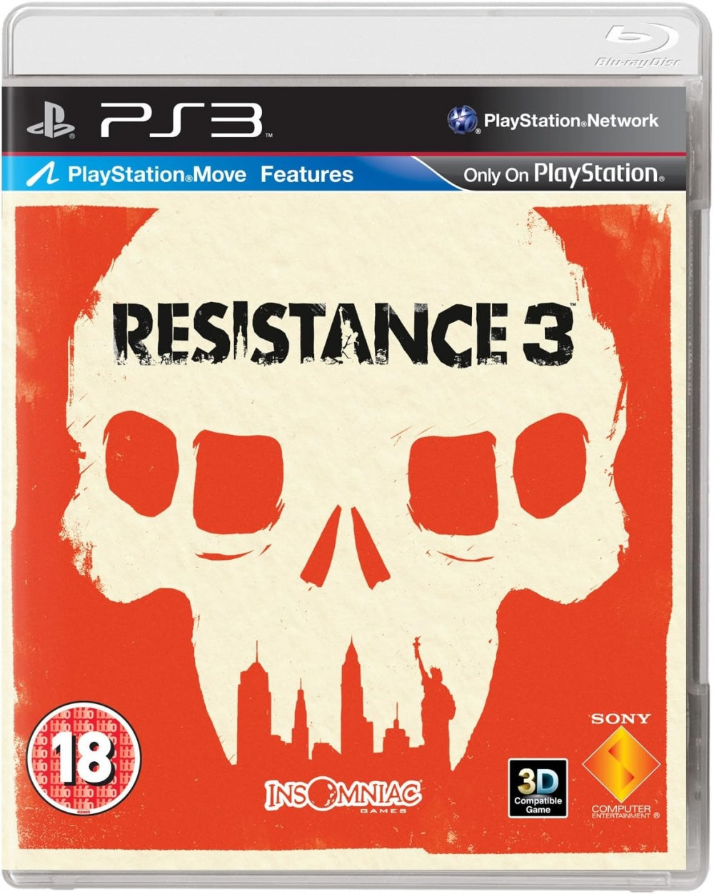Resistance 3 - Playstation 3 spill (PS3)