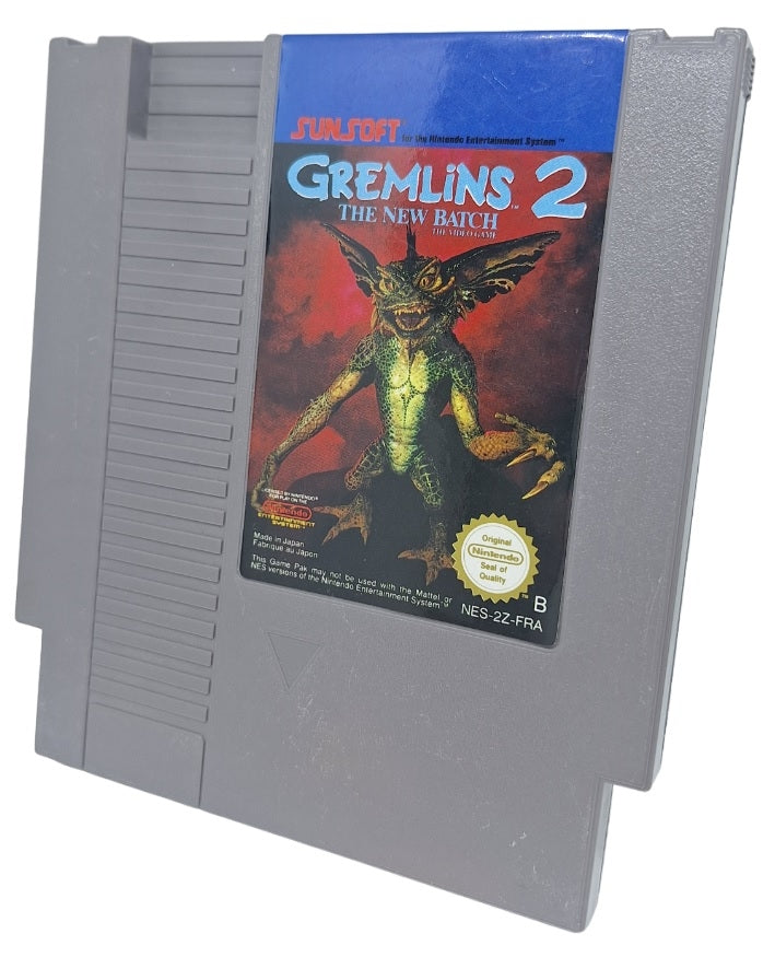 Gremlins 2: The new batch (Kun kassett) - Nintendo entertainment system spill (NES)