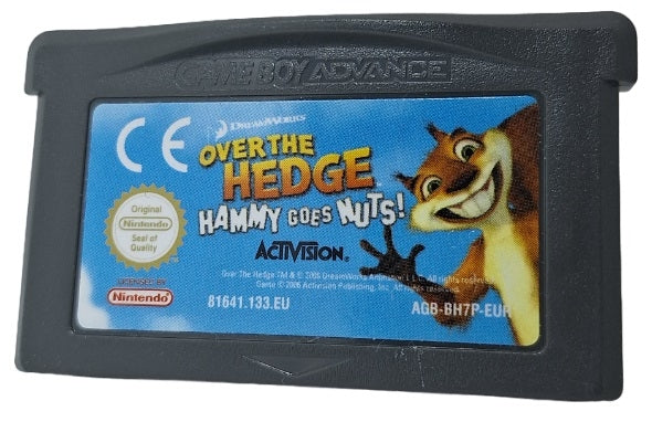 Over the hedge: Hammy goes nuts (Kun kassett) - Nintendo gameboy advance spill (GBA)