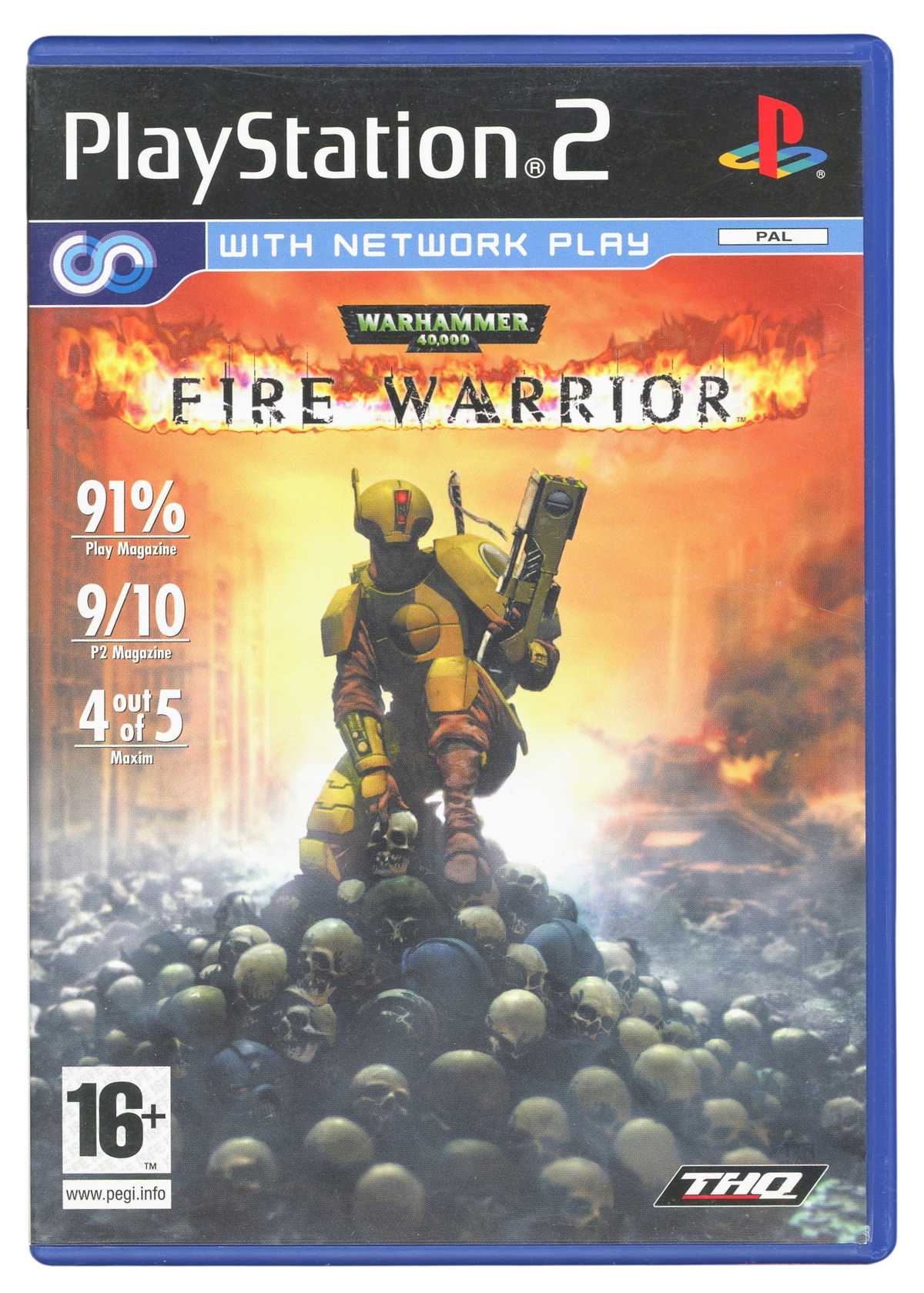 Warhammer 40,000 - Fire warrior - Playstation 2 spill (PS2)