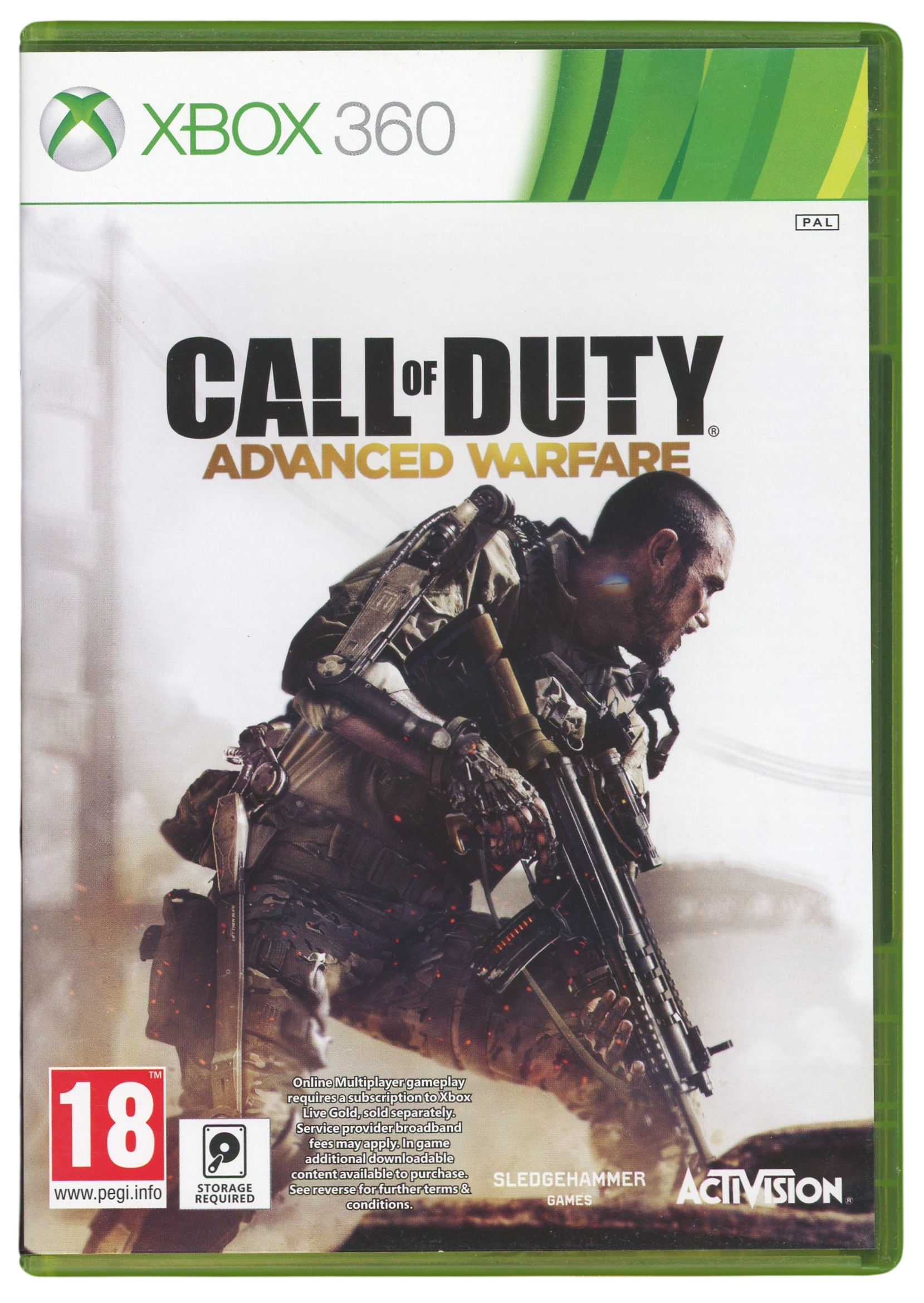 Call Of Duty Advanced Warfare – Xbox 360 spill