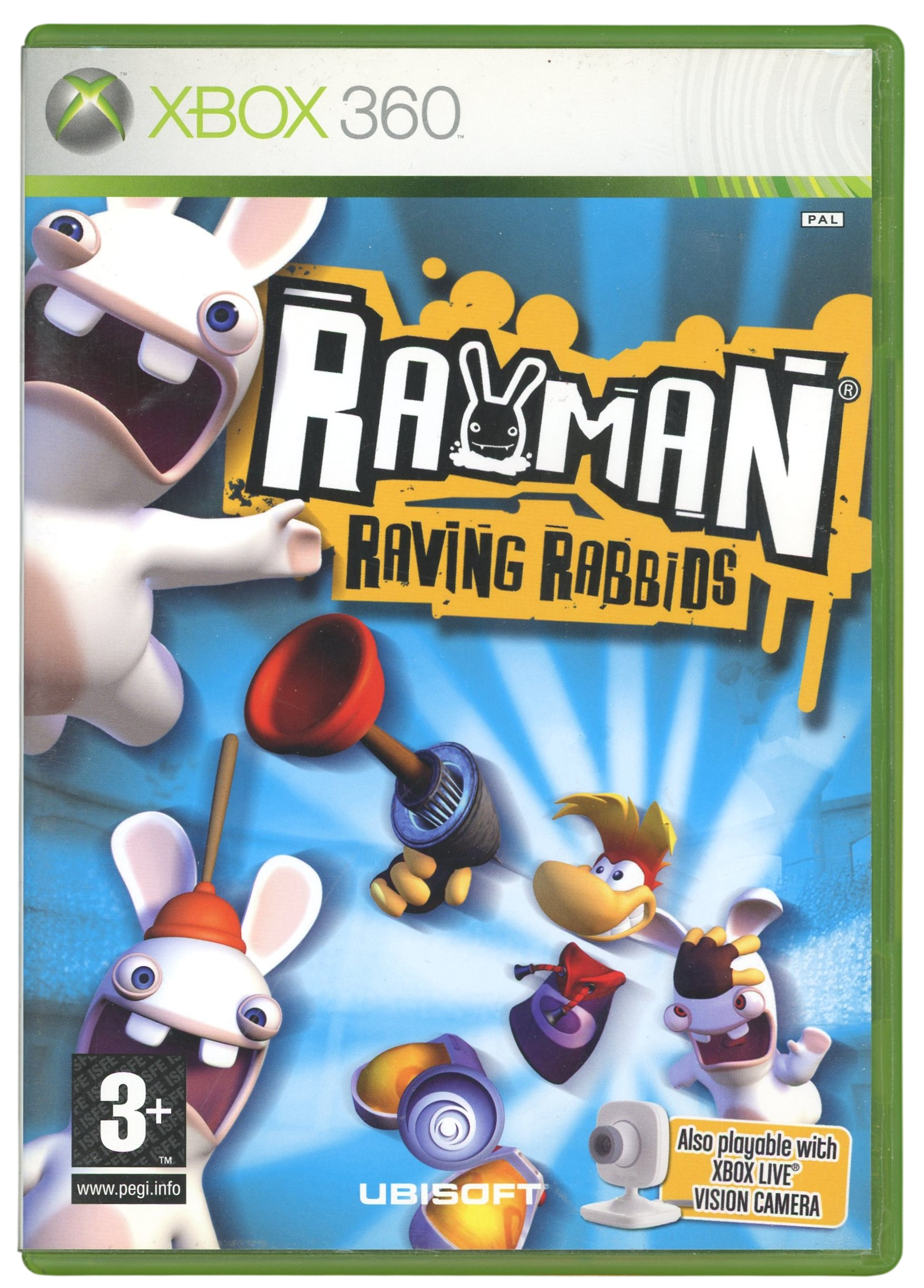 Rayman Raving Rabbids – Xbox 360 spill
