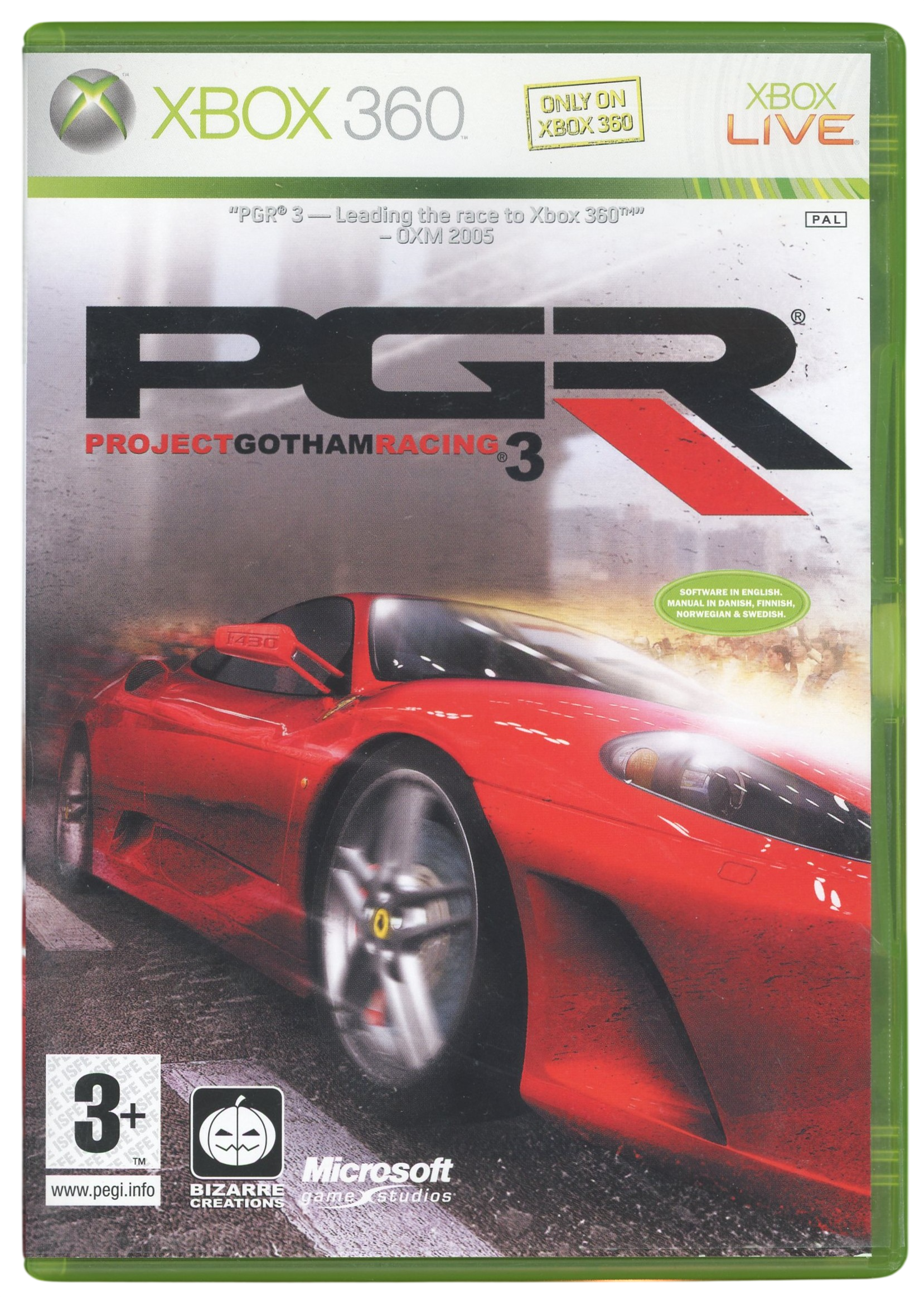 Project Gotham Racing 3 – Xbox 360 spill
