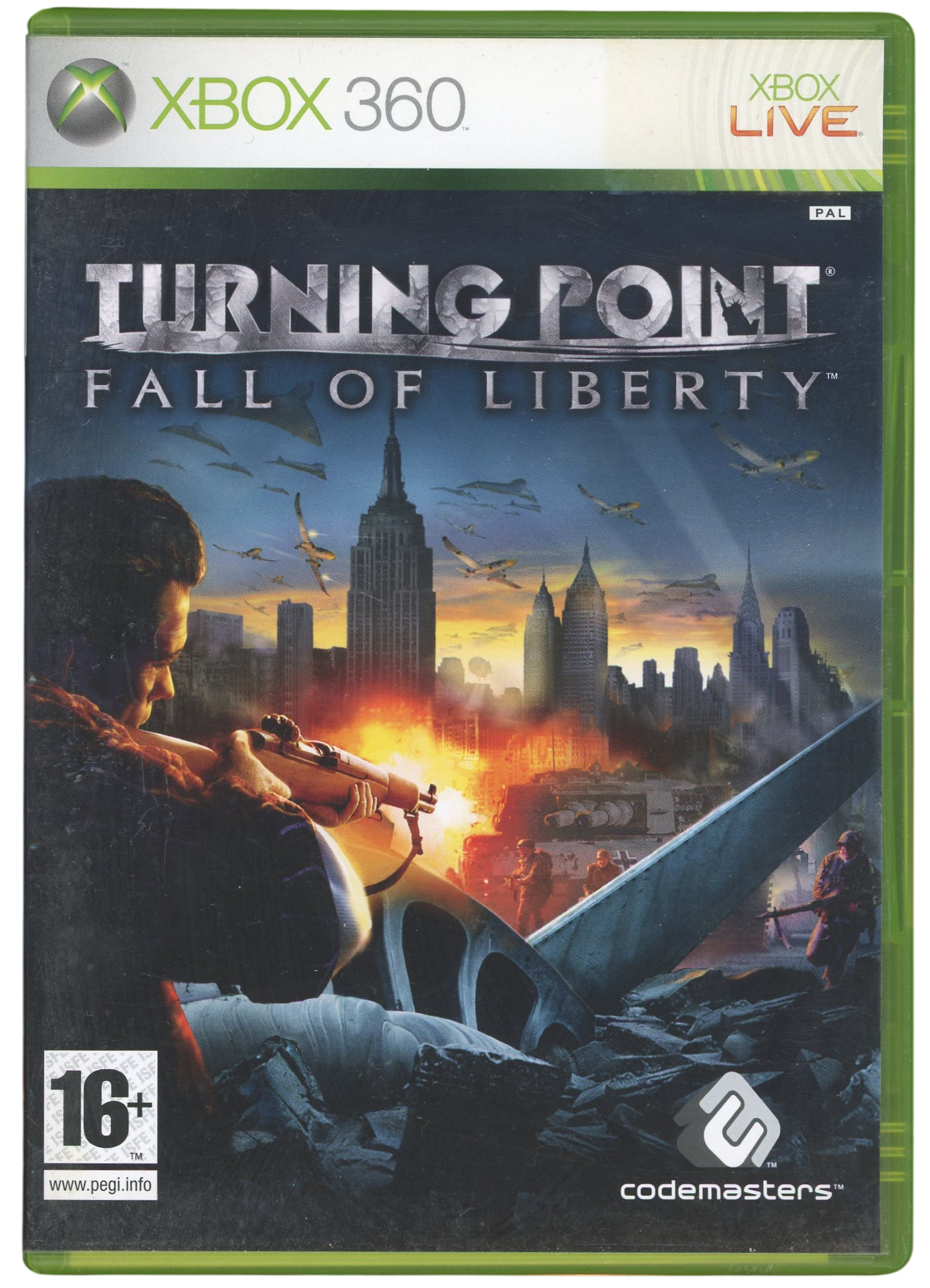 Turning Point - Fall of Liberty – Xbox 360 spill