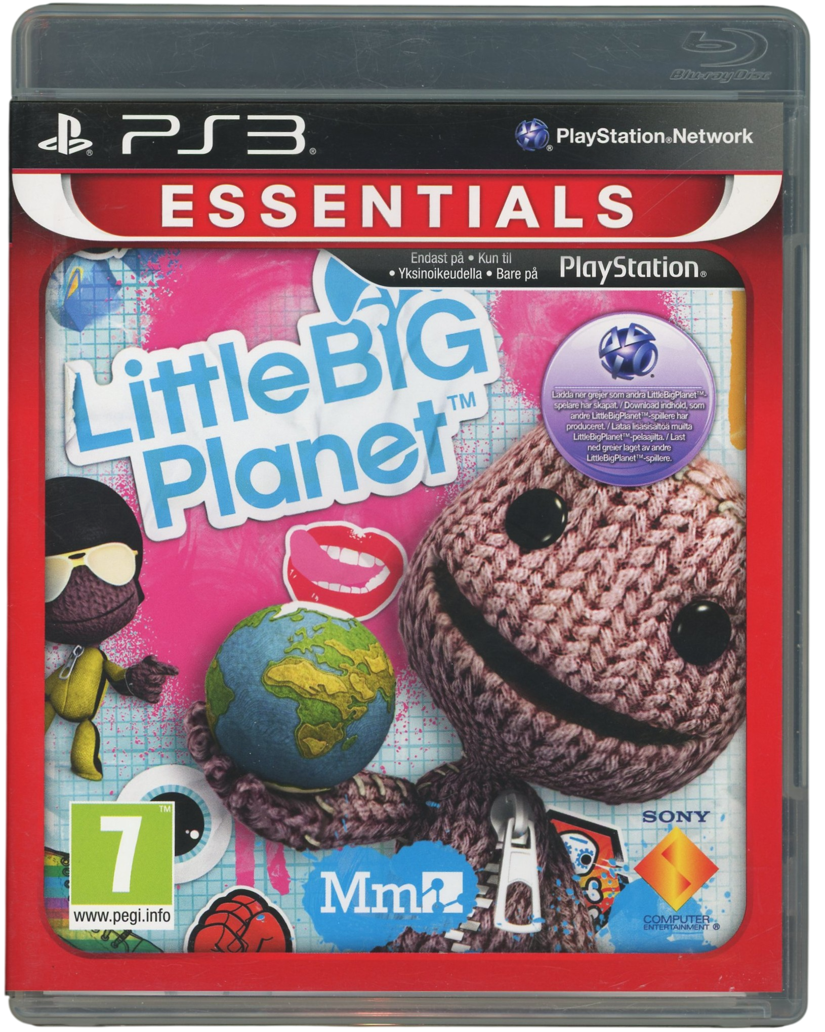 LittleBigPlanet - Playstation 3 spill (PS3) (Essentials)