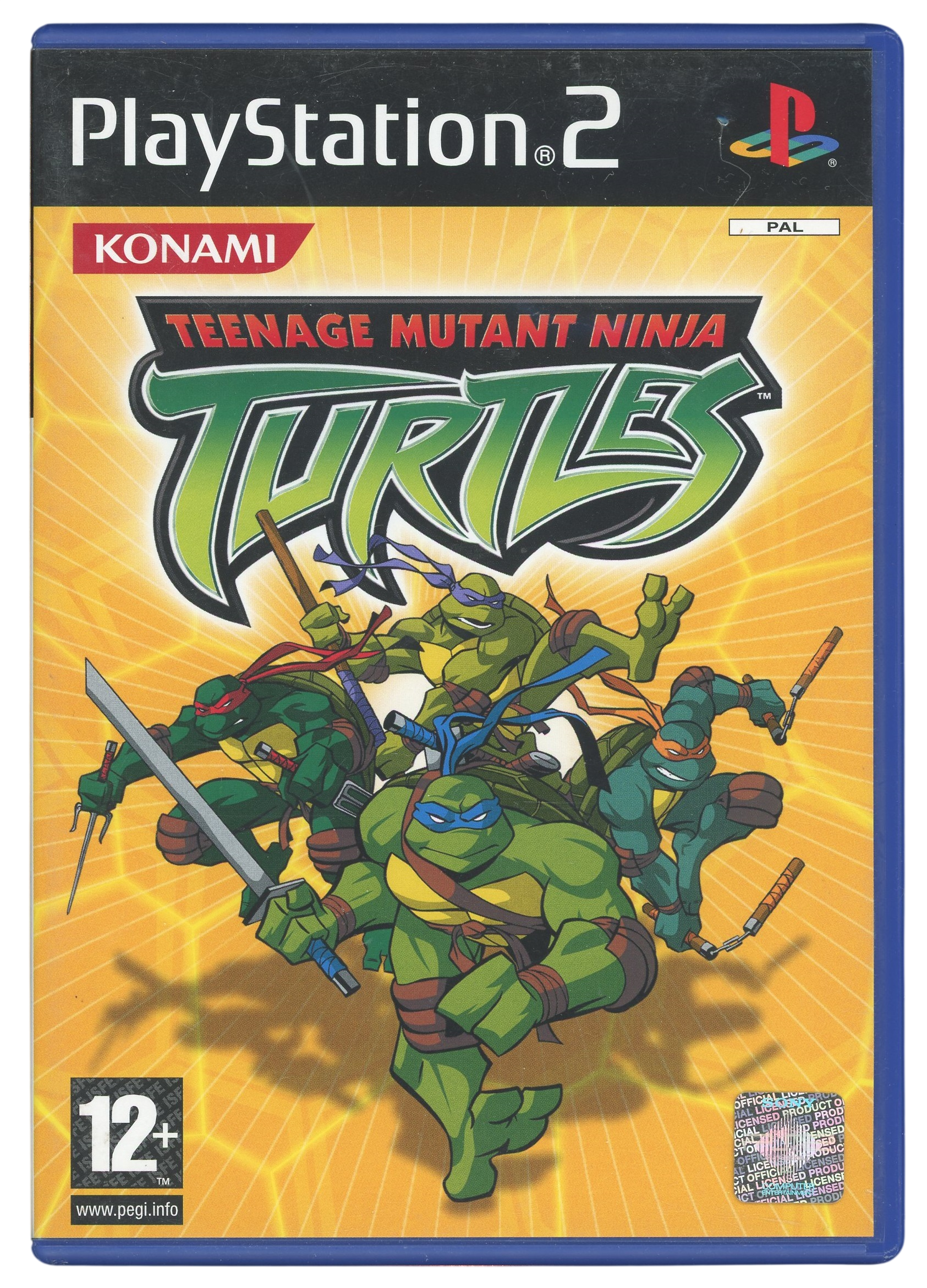Teenage mutant ninja turtles - Playstation 2 spill (PS2)