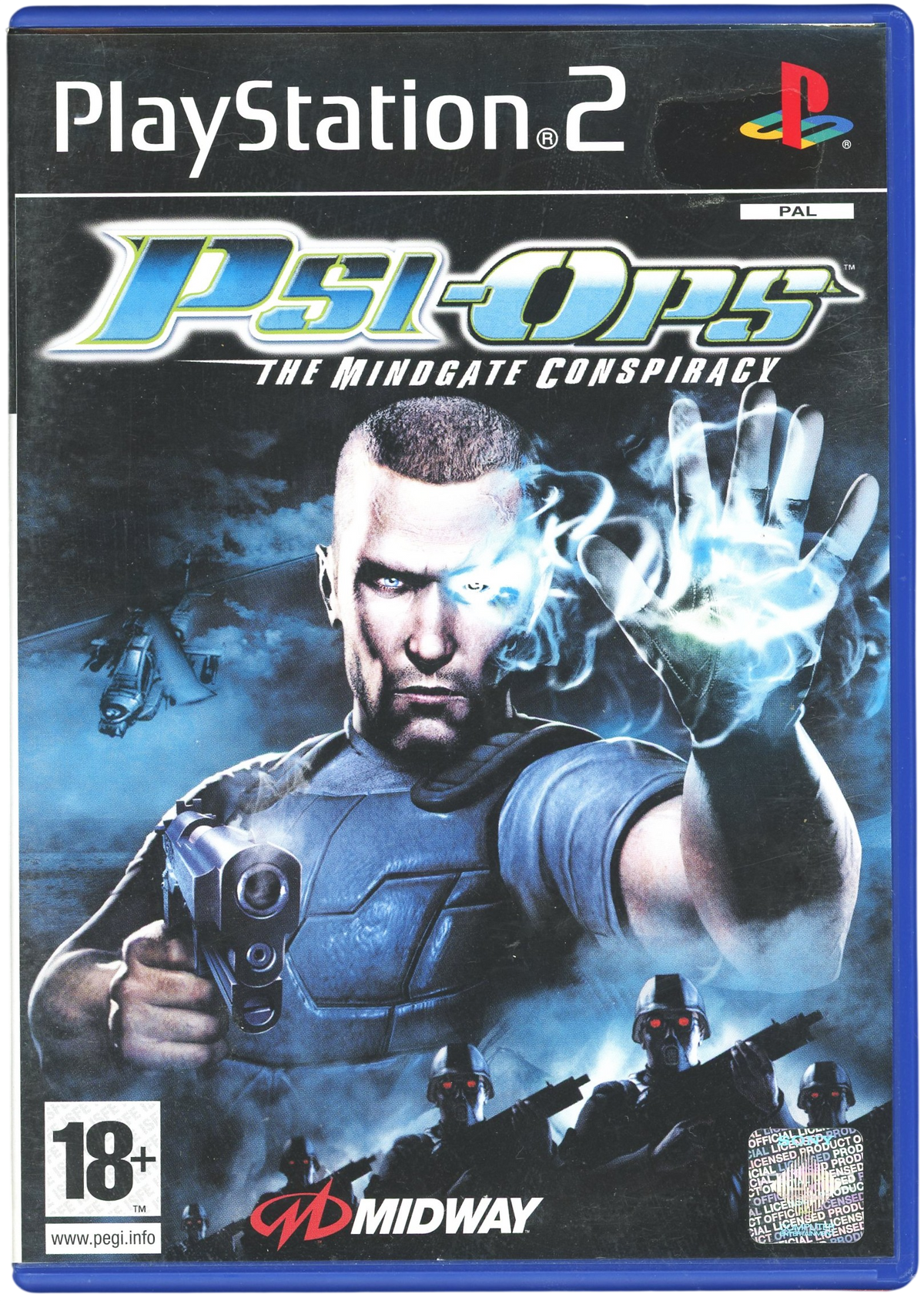 Psi-Ops – The Mindgate Conspiracy - Playstation 2 spill (PS2)