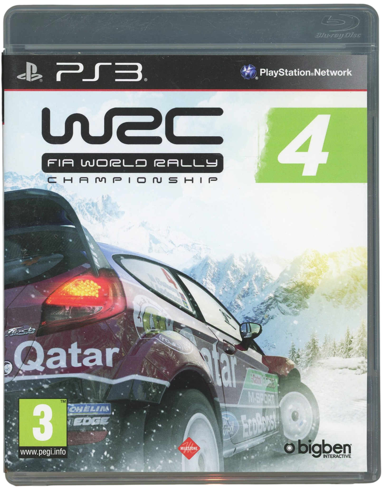 WRC 4- FIA World Rally Championship - Playstation 3 spill (PS3)