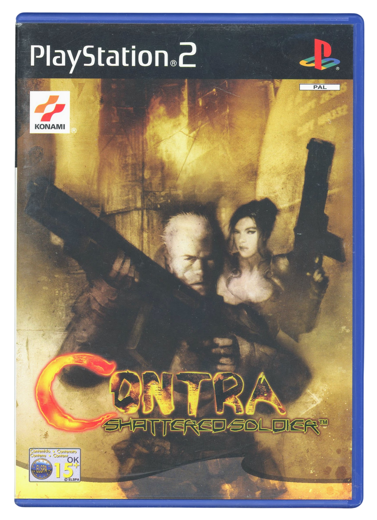 Contra - Shattered soldier - Playstation 2 spill (PS2)