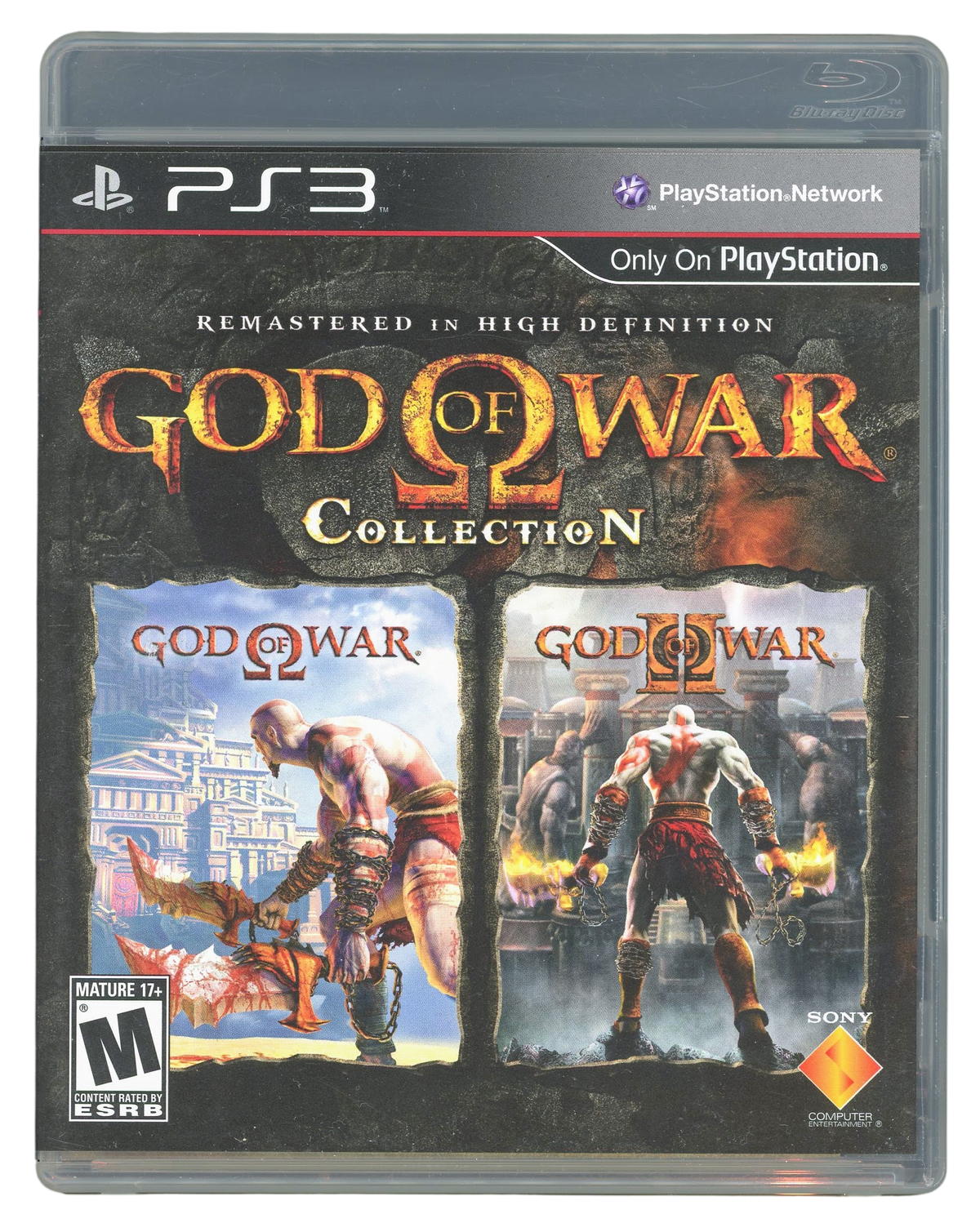 God of war collection (NTSC) - Playstation 3 spill (ps3)