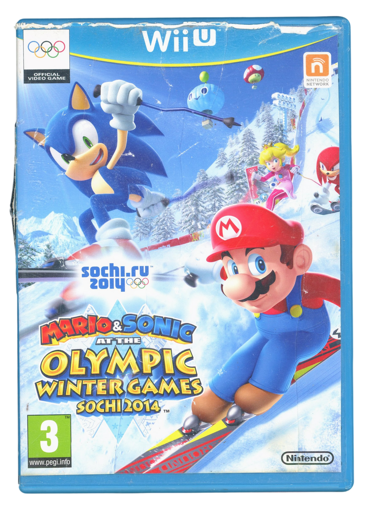 Mario & Sonic at the Olympic Winter Games Sochi 2014 - Nintendo Wii U spill