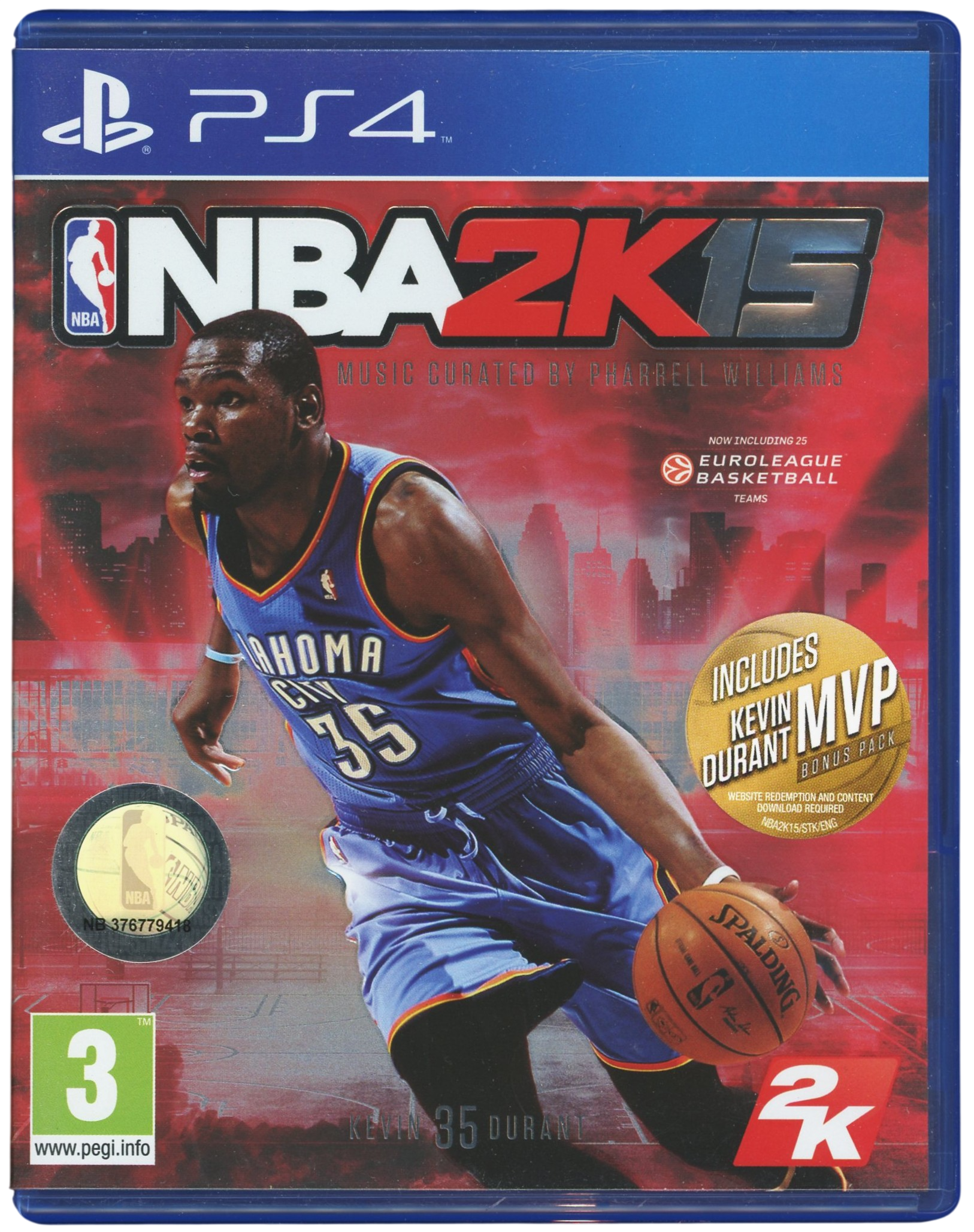 NBA 2K15 - Playstation 4 spill (ps4)