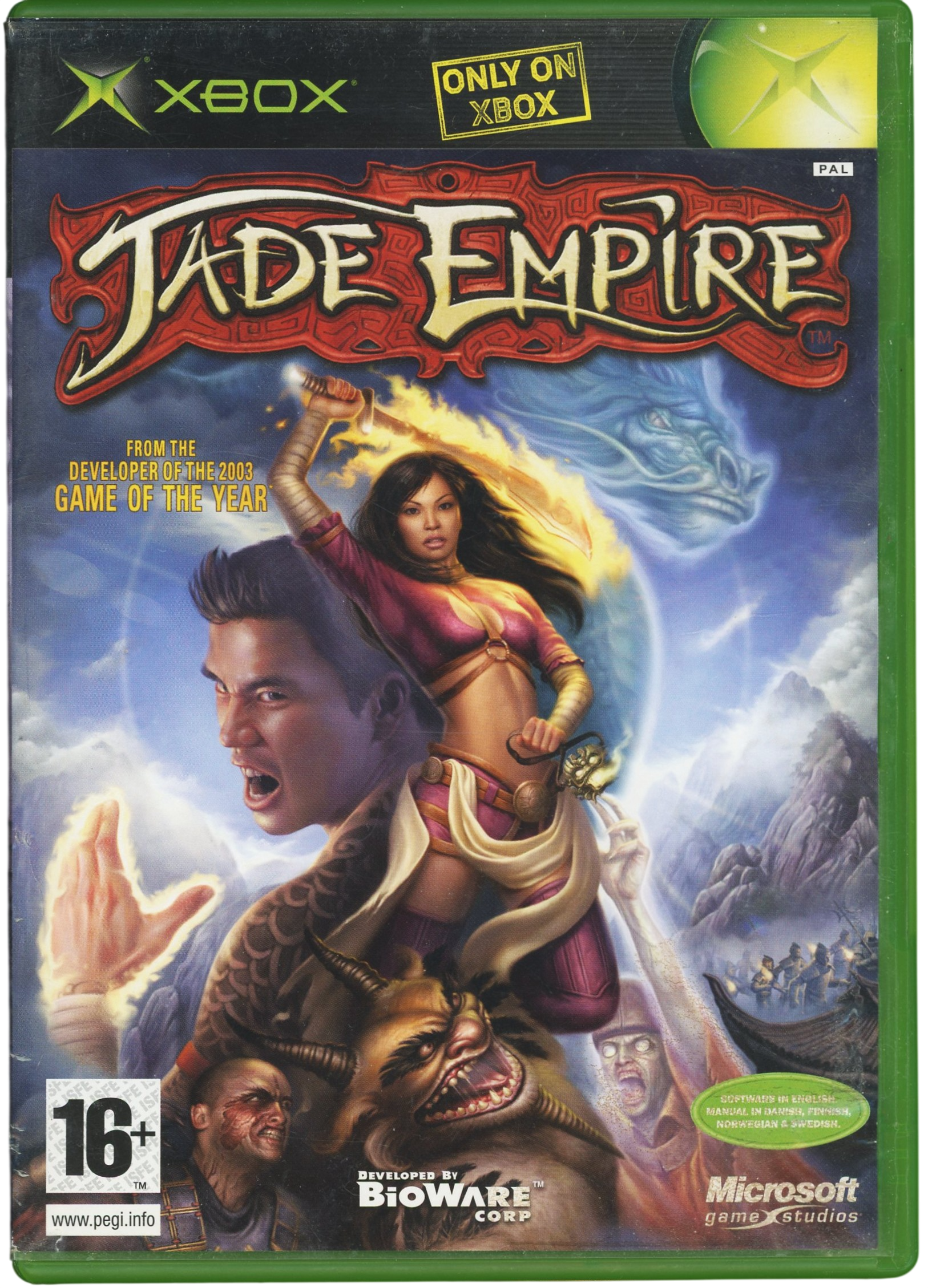 Jade Empire - Xbox original spill