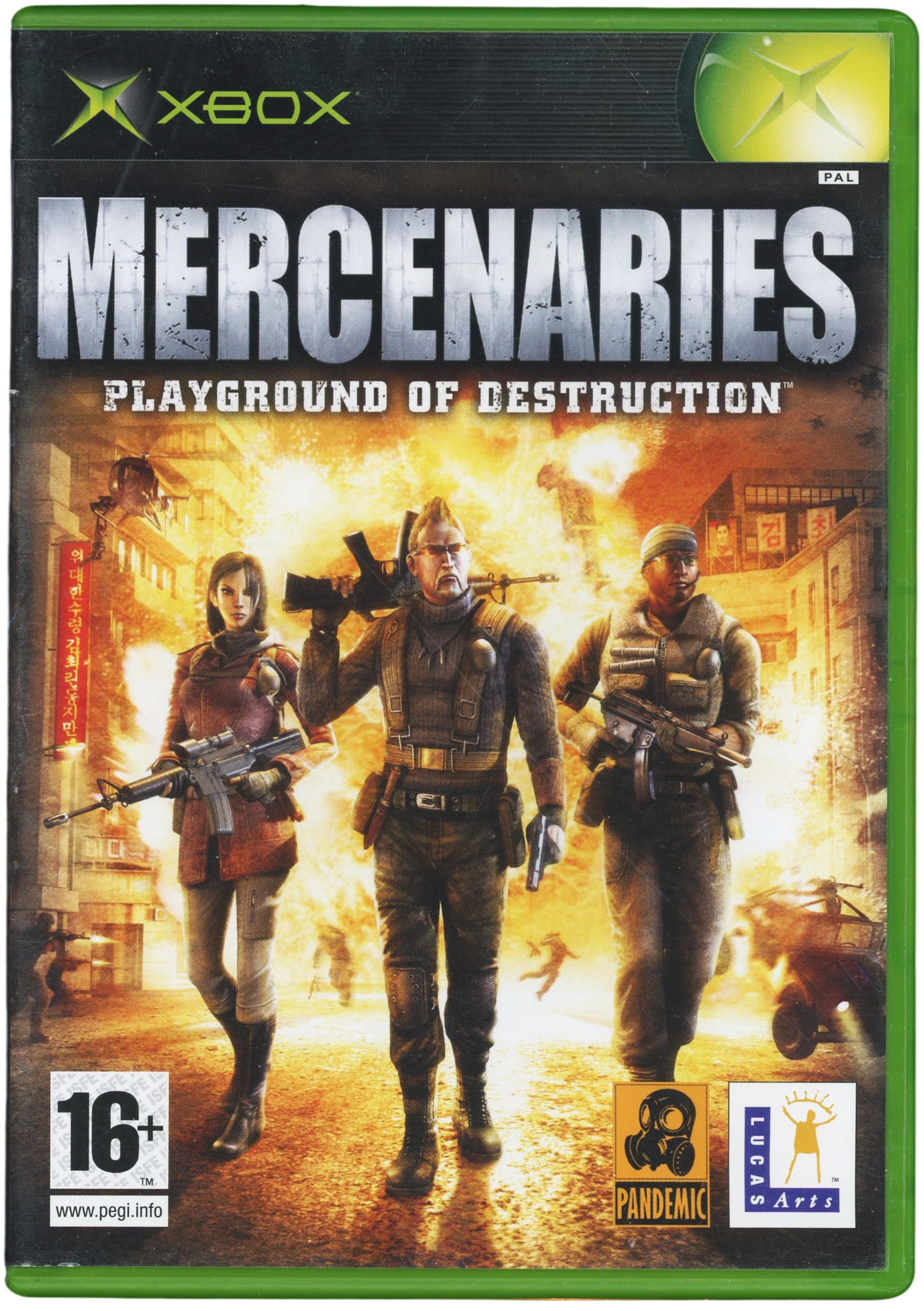 Mercenaries – Playground of Destruction - Xbox original spill (Classics)
