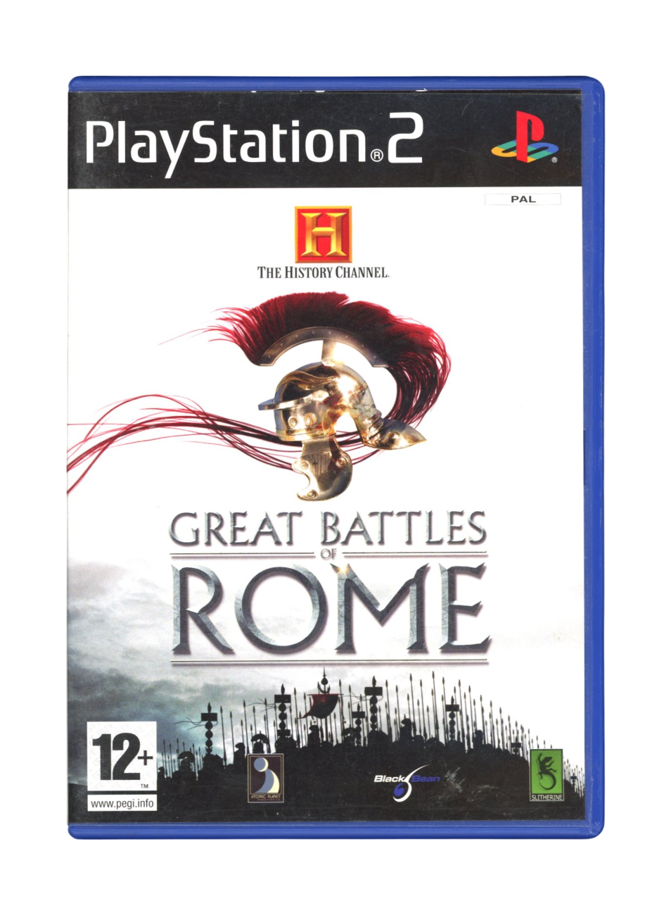 The History Channel: Great Battles of Rome - Playstation 2 spill (PS2)