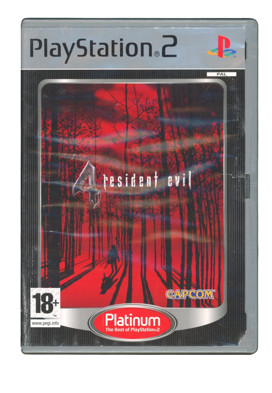 Resident Evil 4 (Platinum) - Playstation 2 spill (PS2)