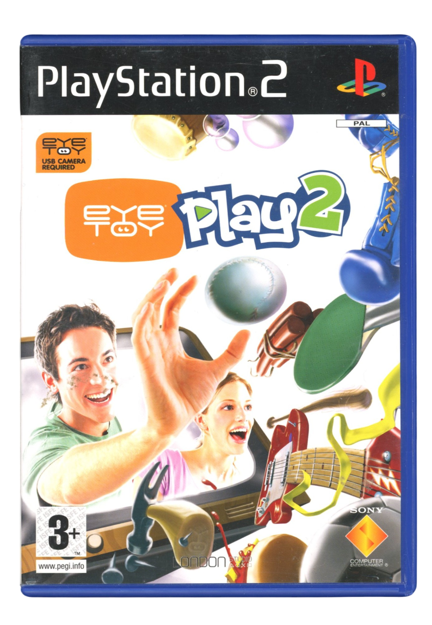 Eye Toy Play 2 - Playstation 2 spill (PS2)