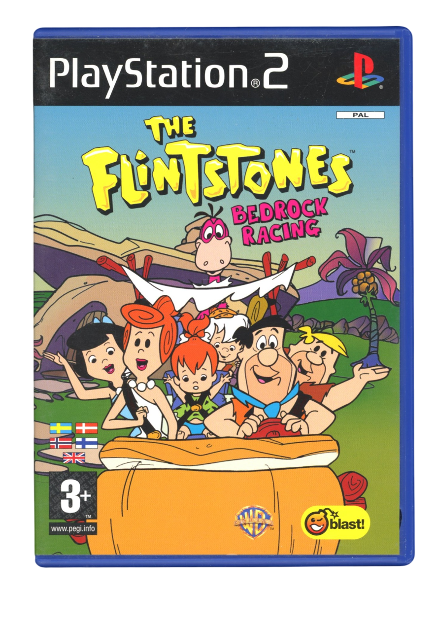 The Flintstones: Bedrock Racing - Playstation 2 spill (PS2)