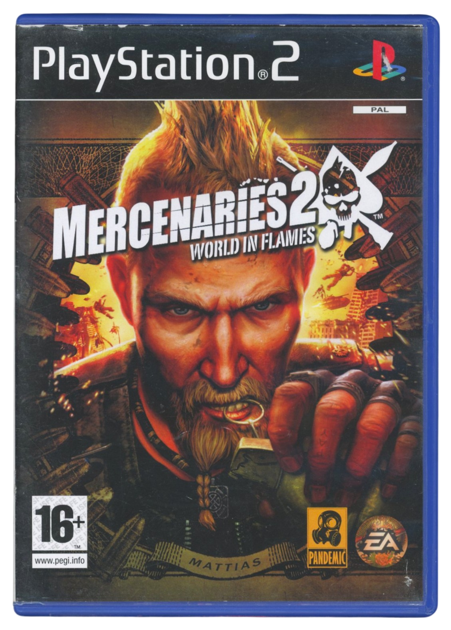 Mercenaries 2 World in Flames - Playstation 2 spill (PS2)