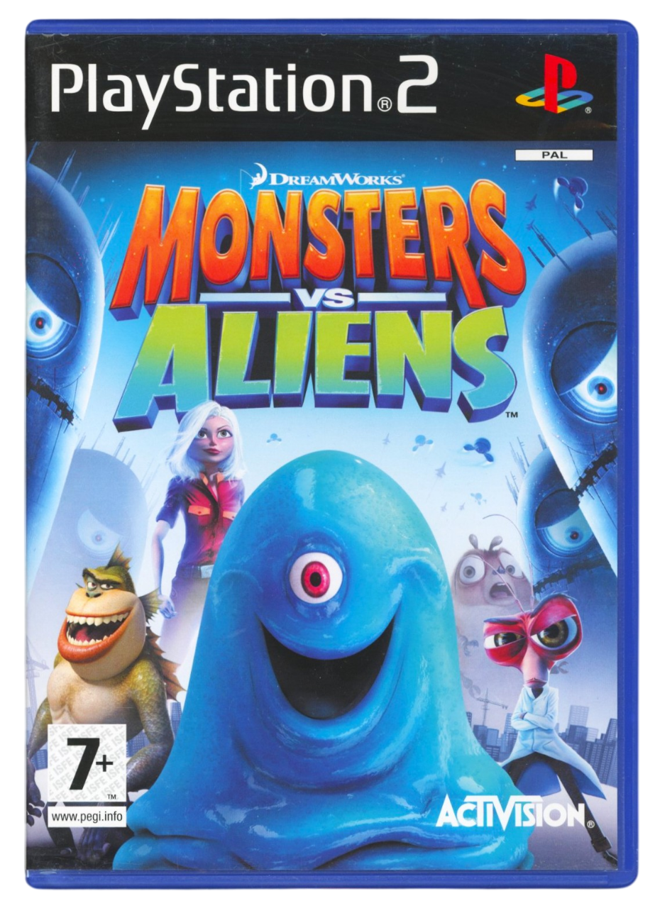 Monsters vs. Aliens - Playstation 2 spill (PS2)