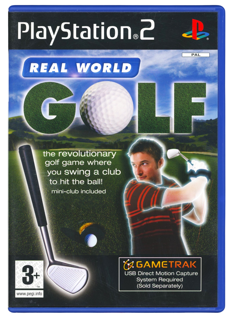 Bilde av coveret til Gametrak - Real World Golf - Playstation 2 spill (PS2)