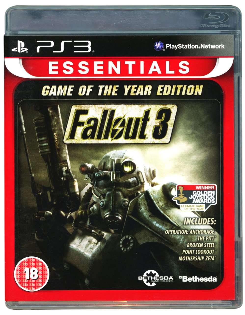 Fallout 3 Game of the Year Edition - Playstation 3 spill (ps3) (Essentials)