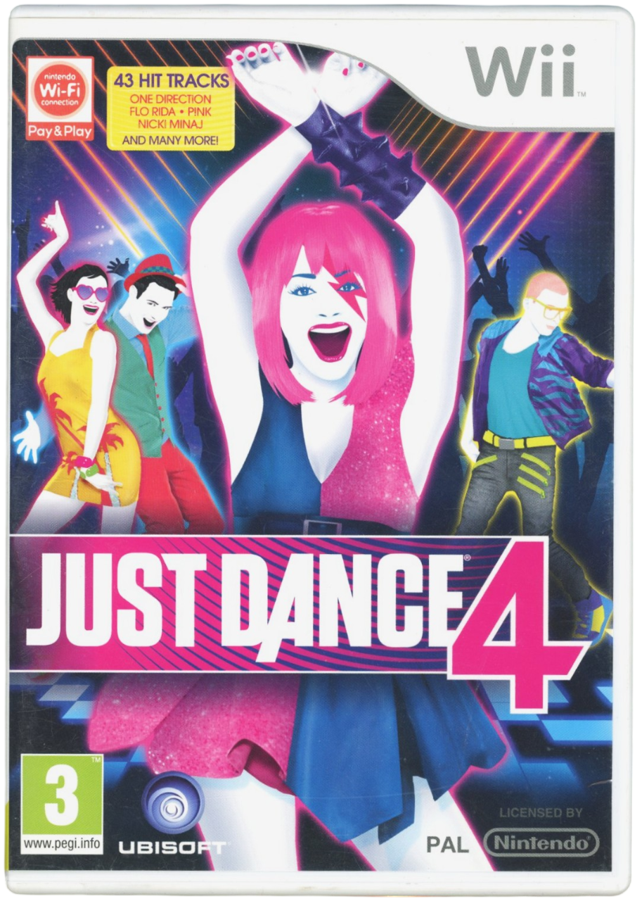 Just Dance 4 - Nintendo Wii spill