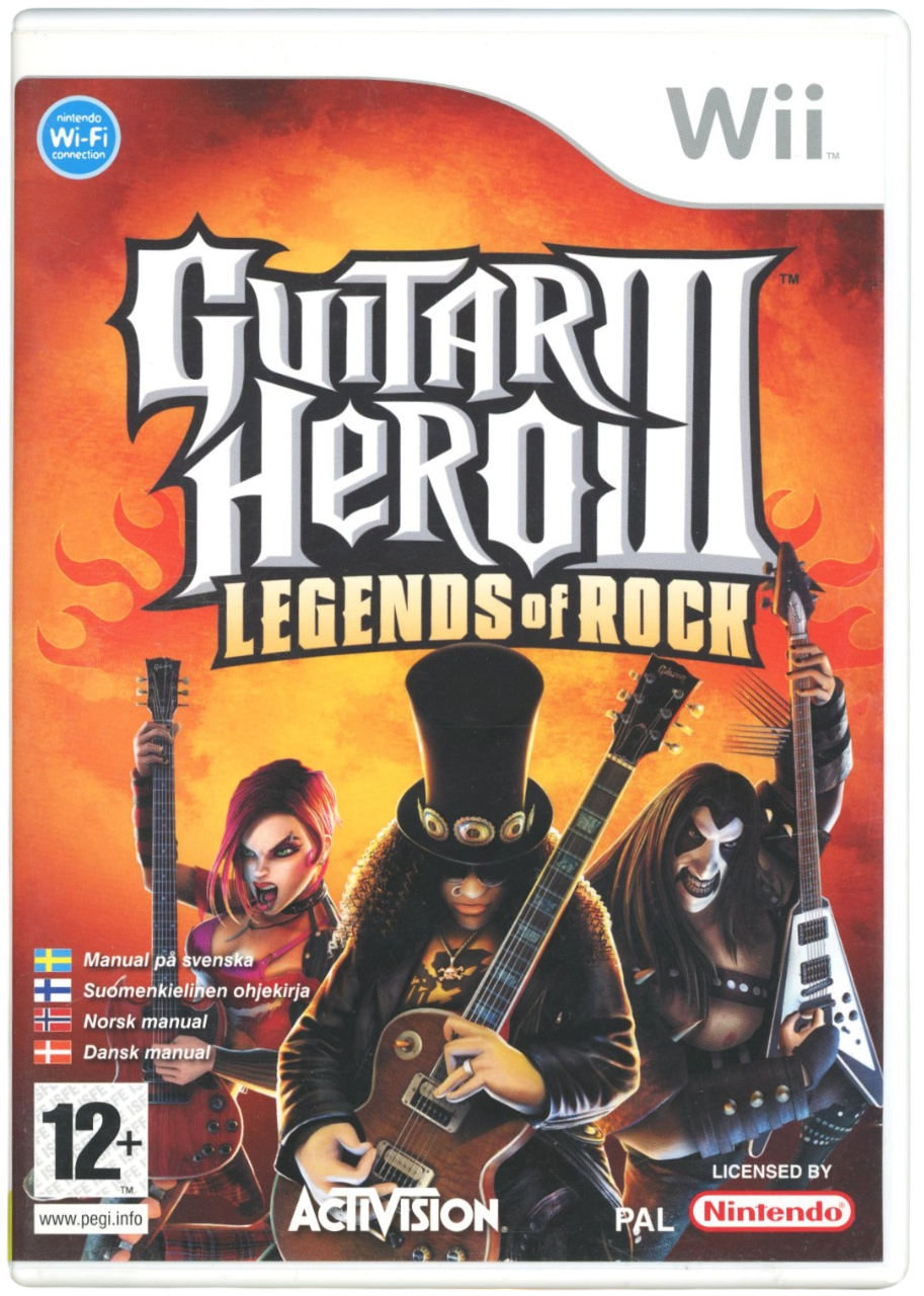 Guitar Hero 3 Legends of Rock - Nintendo Wii spill
