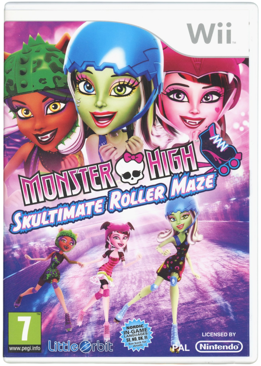 Monster High - Skultimate Roller Maze - Nintendo Wii spill
