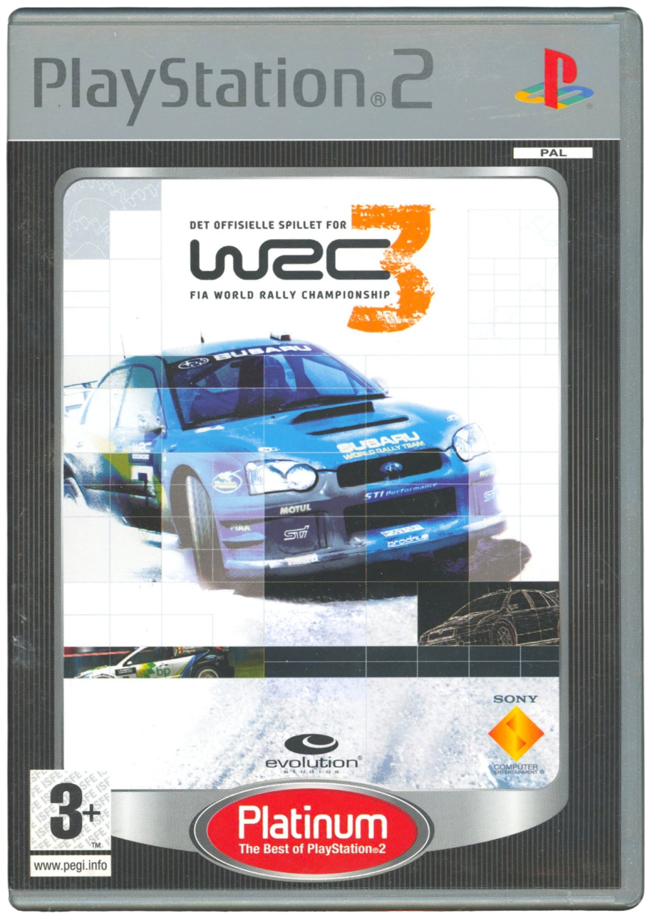 WRC 3 - Playstation 2 spill (PS2) (Platinum)